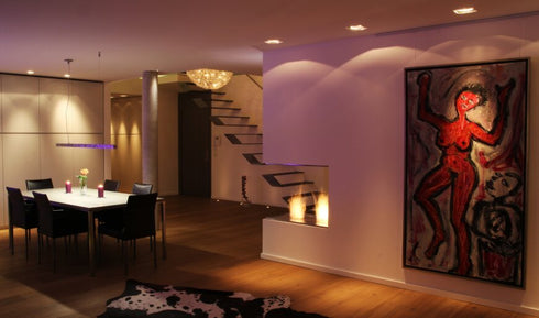 Ecosmart Fire BK5 Ethanol Burner - Stainless Steel Finish - ESF.1.B.BK5